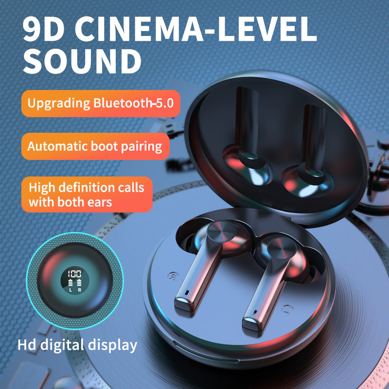 B16 TWS Bluetooth 5.0 Wireless Earphone Noise Canceling Stereo Headphone Sports Earbuds B16 TWS Bluetooth 5.0 Wireless Earphone Noise Canceling Stereo Headphone Sports Earbuds
